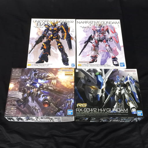 MG 1_100 ナラティブガンダム C装備 Ver.Ka 他 ガンダムヴィダール 他 等