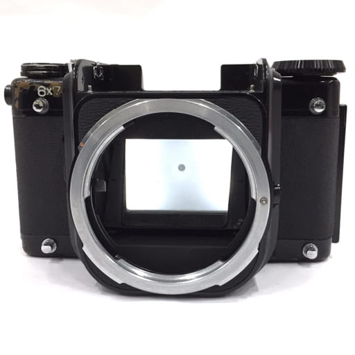 PENTAX 6×7 中判カメラ フィルムカメラ ブラック ボディ 光学機器