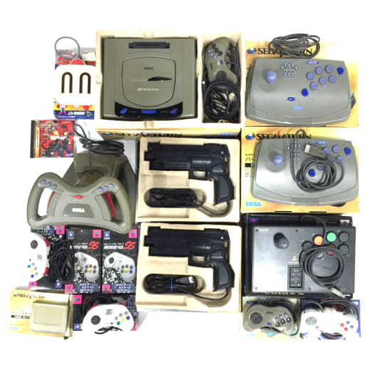 SEGA セガサターン 本体 他 HORI コントローラー 純正コントローラー 等 まとめ セット
