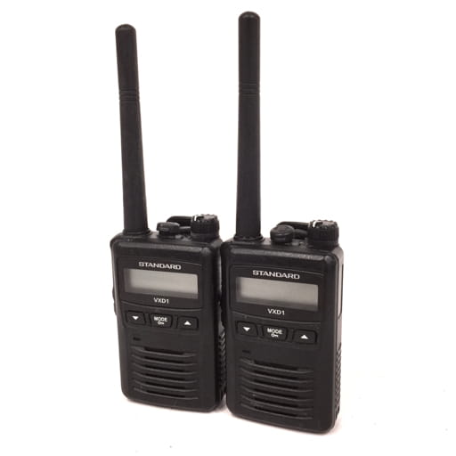 STANDARD VXD1 携帯型デジタルトランシーバー ハンディトランシーバー 2台セット