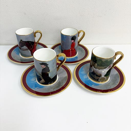 WEDGWOOD エクエストリア アクセンツカップ＆ソーサー 陶器 セット