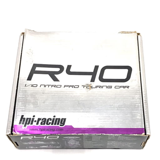 hpi レーシング R40 レーサーキット O.S.MAX 12TR エンジン ラジコン