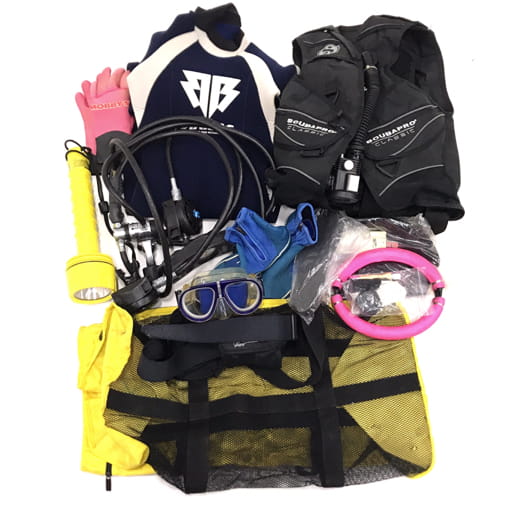 スキューバ ダイビング用品 まとめ