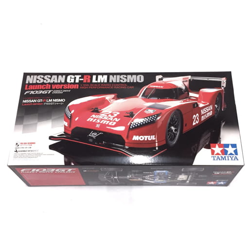タミヤ 1_10 電動RC組立キット NISSAN GT-R LM NISMO Launch Version F103GTシャーシ 未組立品 ラジコン