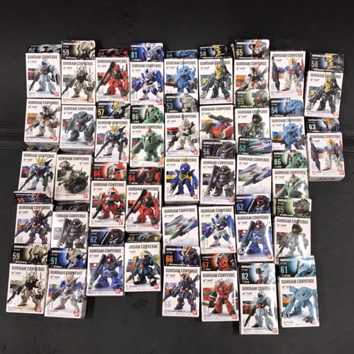 バンダイ FW ガンダムコンバージ Zガンダム ウィングガンダムゼロ バンシィ OOガンダム 等 開封品 まとめセット