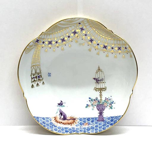 マイセン アラビアンナイト 千夜一夜物語 ティーカップソーサー 小皿 MEISSEN 食器