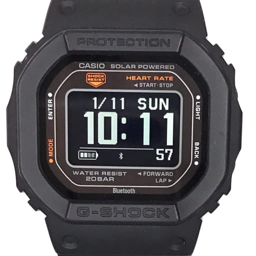 カシオ Gショック G-SQUAD ソーラー 腕時計 Bluetooth対応 スポーツライン DW-H5600
