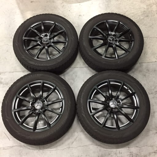 メルセデス・ベンツ 18×6.5J 5穴 ホイール ヨコハマタイヤ iceGUARD iG60 215_60R18 98Q IG60 タイヤ 4本セット