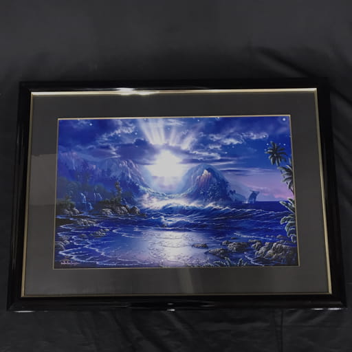 ラッセン 「セレニティ」版画 ミクストメディア CRL