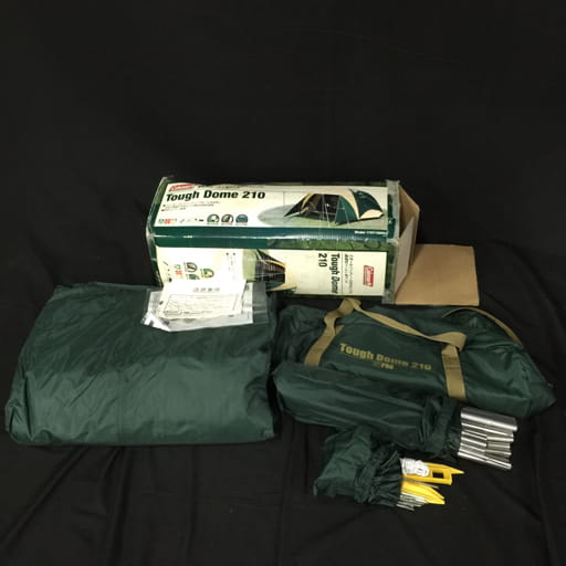 コールマン タフドーム210 170T10000J ドームテント 説明書 外箱付き アウトドア用品 Coleman Tough Dome