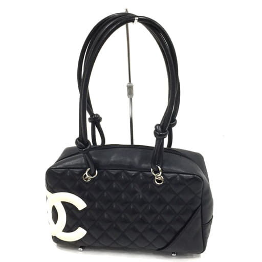 シャネル カンボンライン ココマーク ハンドバッグ レディース セミショルダーバッグ 肩掛け ブランド小物 CHANEL