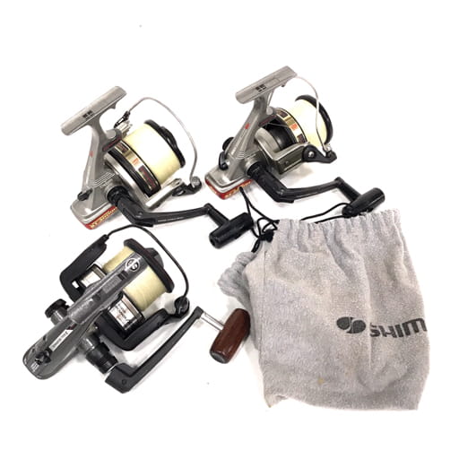 DAIWA LONGBEAM ST-3000H SHIMANO POWER AERO GT7000 スピニングリール 3点まとめセット ダイワ シマノ