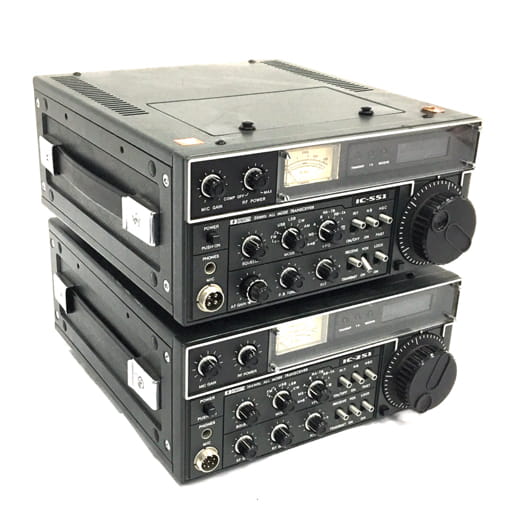 アイコム IC-251 IC-551 アマチュア無線機 トランシーバー 2点セット