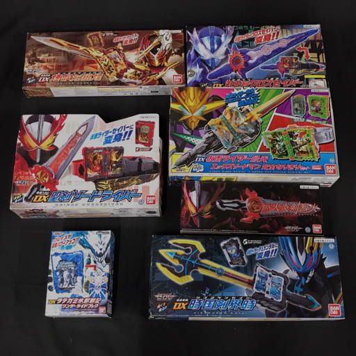仮面ライダーセイバー カメンライダー最光 エックスソードマン 完全なりきりセット 煙叡剣狼煙 等 まとめセット