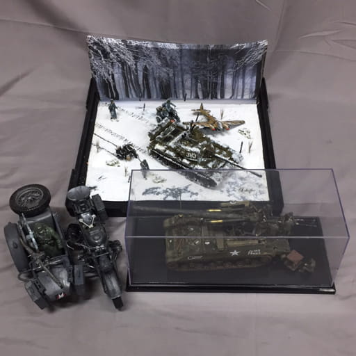 戦車 サイドカー プラモデル