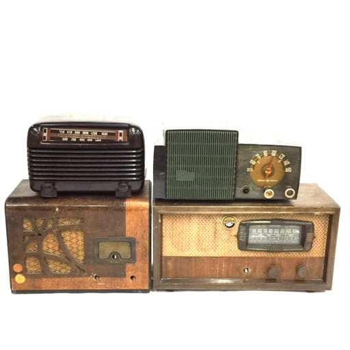 コンサートン M-57 PHILCO 含む 真空管ラジオ まとめセット レトロ アンティーク