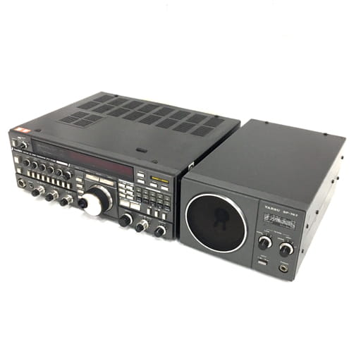 八重洲 FT-736 オールモードトランシーバー SP-767 外部スピーカー アマチュア無線 2点セット