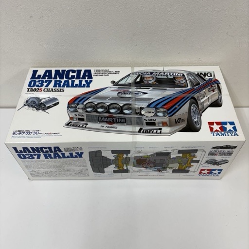 タミヤ 電動RC 4WDレーシングカー ランチア 037 ラリー