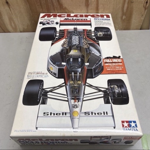 タミヤ 1/12スケール タミヤビンテージ セレクション マクラーレン MP4/6 ホンダ プラモデル 未組立 HONDA TAMIYA