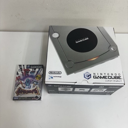 Nintendo ゲームキューブ シルバー DOL-001 未使用品 ポケモンコロシアム