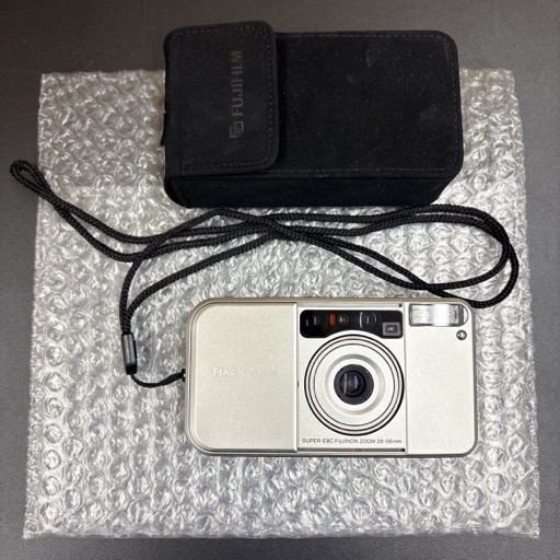 FUJIFILM コンパクトフィルムカメラ TIARA ZOOM 富士フィルム SUPER-EBC