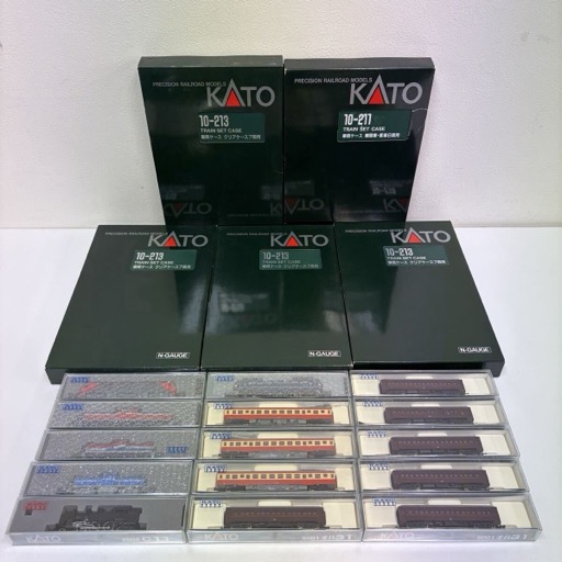 KATO 10-213 車両ケース クリアケース7両用 Nゲージ 他 鉄道模型 まとめて