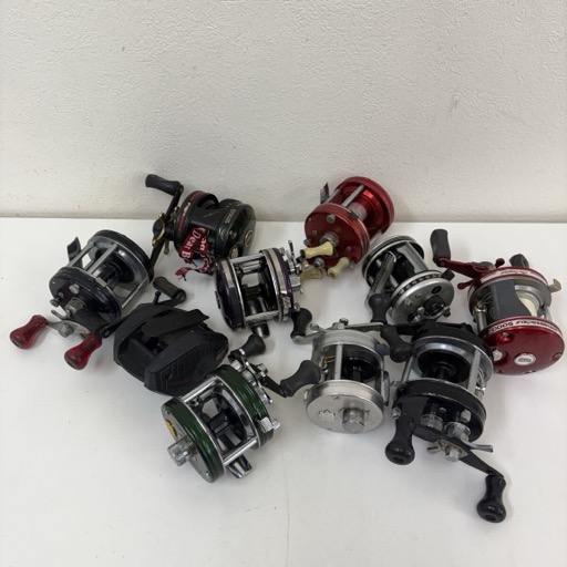 AbuGarcia アブガルシア ベイトリール まとめて アンバサダー5000 など 