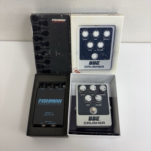 BBE Crusher ディストーション 他 ギター エフェクター まとめて