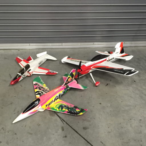 HOBBYKING STINGER 64 MK2 他 VOLANTEX SBER920 T-45 ゴスホーク QTMODEL ラジコン 飛行機 セット