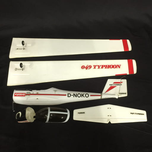 KYOSHO 京商 1/11 049タイフーン エンジンラジコン飛行機 モーターグライダー