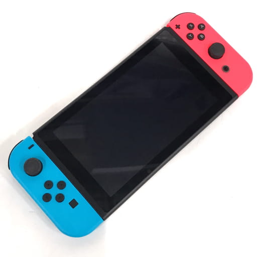 任天堂 NintendoSwitch ニンテンドースイッチ HAC-S-KABAA 初期化済み 充電器 外箱 パワプロ ソフト 等 付属