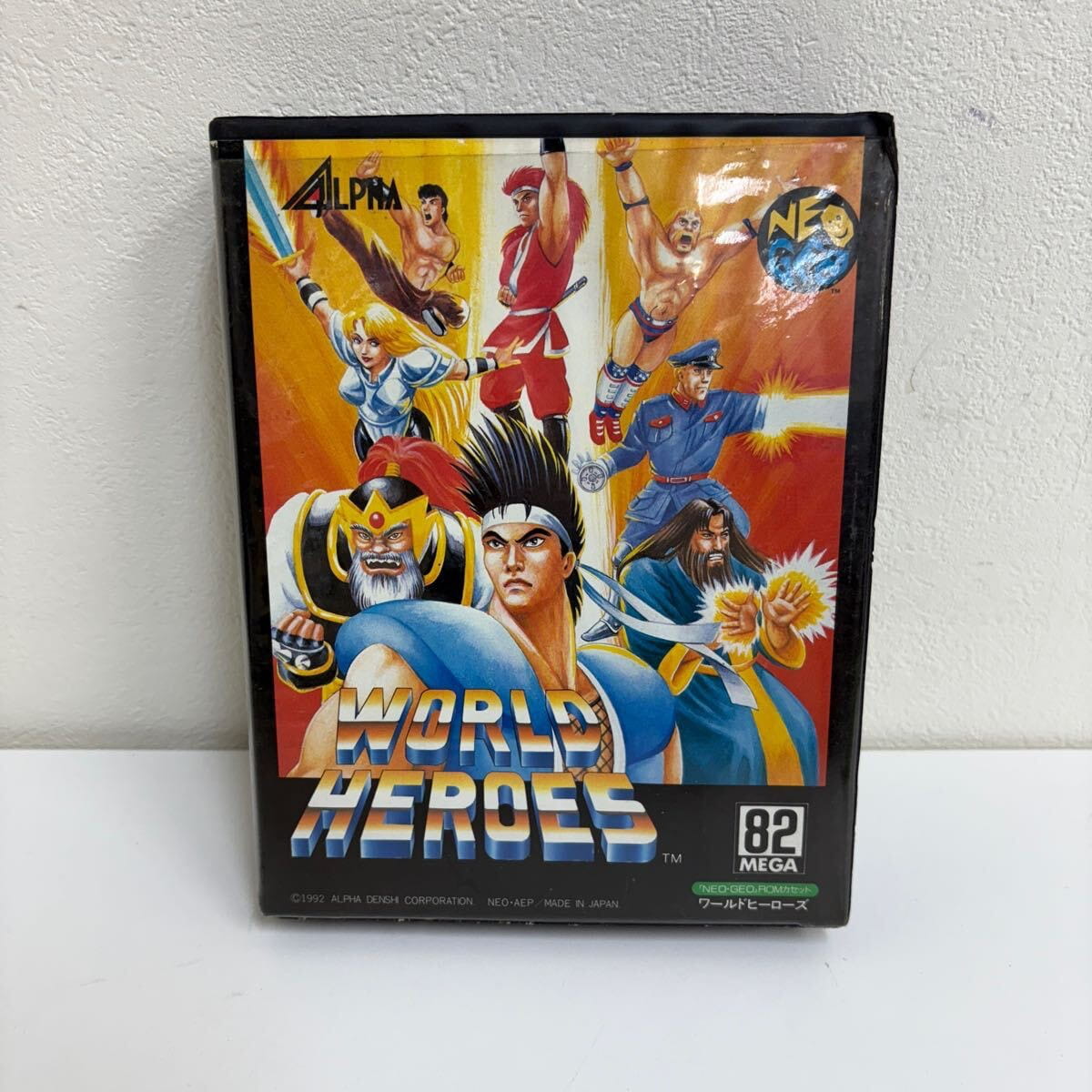 ALPHA NEOGEO ワールドヒーローズ スーパーバトル