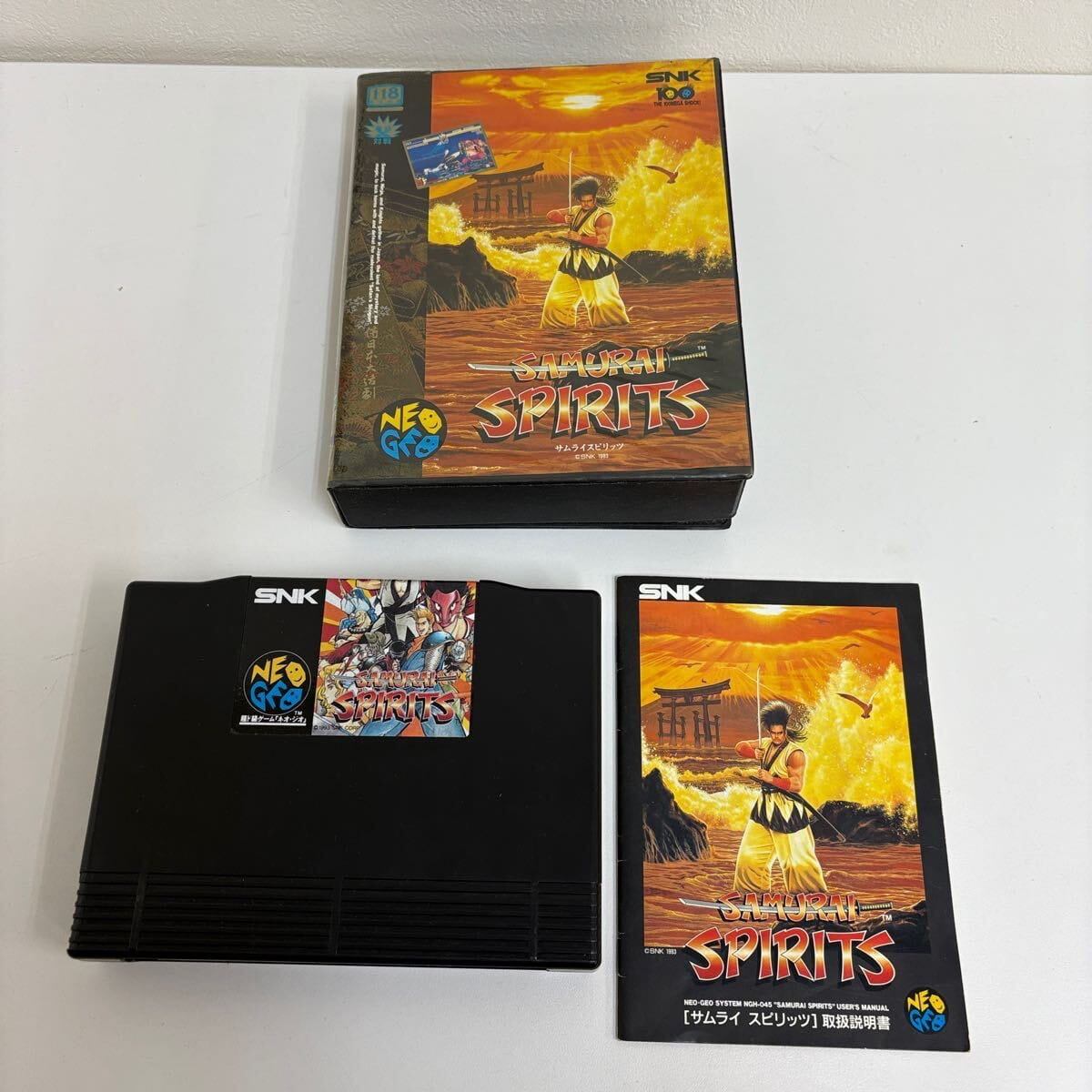 SNK NEOGEO サムライスピリッツ 剣術アクション