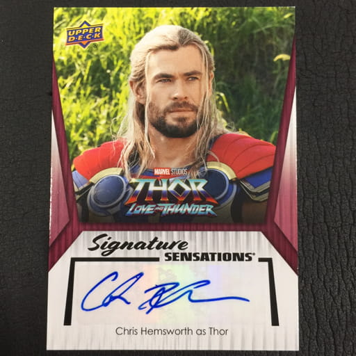 アッパーデック社 カード マーベル THOR LOVE AND THUNDER SS-CH マイティー・ソー クリス・ヘムズワース