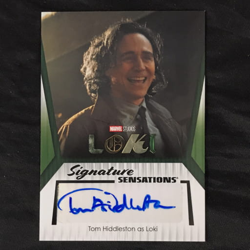 アッパーデック MARVEL LOKI ロキ トム・ヒドルストン 直筆カード トレーディングカード