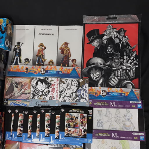 バンダイ ONE PIECE magazine FIGURE 夢の一枚#1 vol.3 ルフィ / vol.1 エース 等 フィギュア ホビー まとめ セット