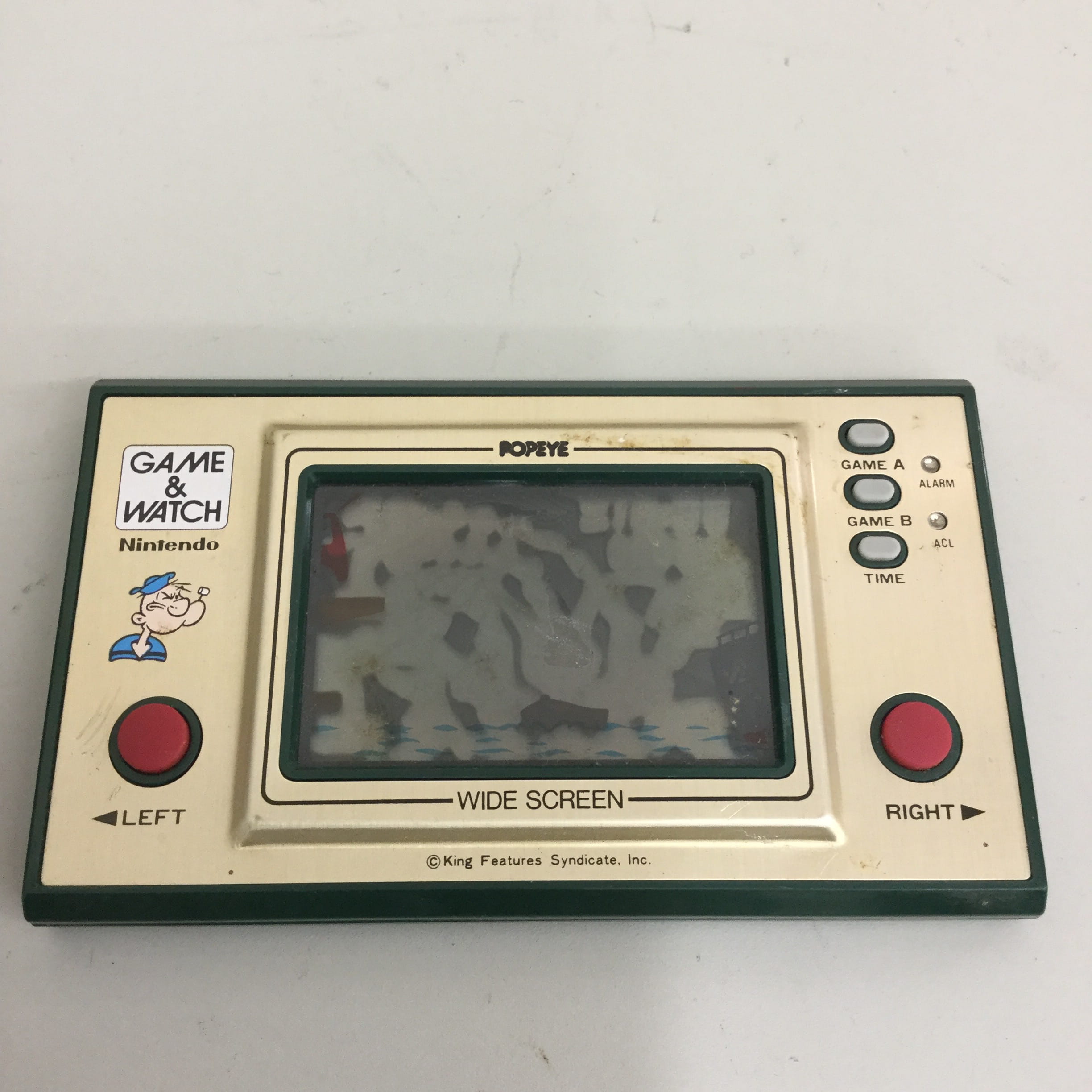 ゲーム＆ウォッチ ワイドスクリーン ポパイ（PP-23）