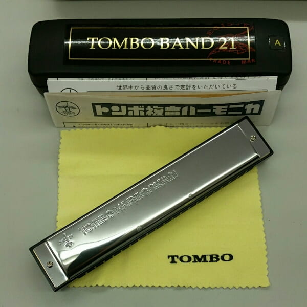 TOMBO BAND 21 トンボ複音ハーモニカ A