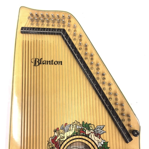ブラントン オートハープ BAH-1N 35弦 ケース付き 楽器 弦楽器 Blanton