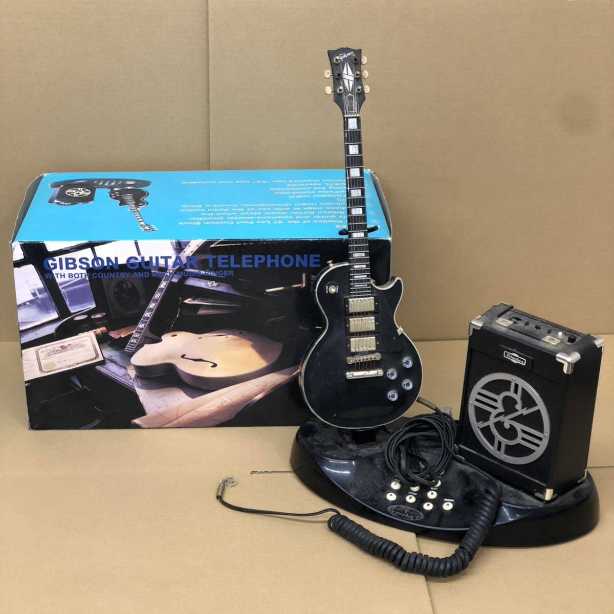 ギブソン ギター テレフォン 電話機 Gibson GUITER TELEPHONE レスポール アンプ