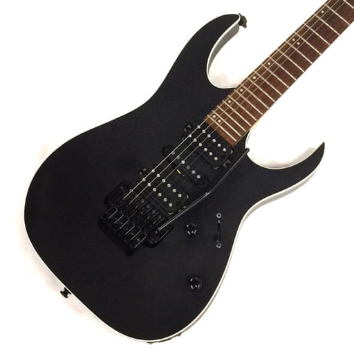 アイバニーズ エレキギター ロック式 RG370ZB 24フレット ブラック 弦楽器 Ibanez