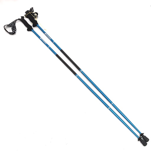 シナノ トレランポール 13.6 NEO ブルー アルミ製 折りたたみトレッキングポール 日本製 全長約120.5cm 計2点