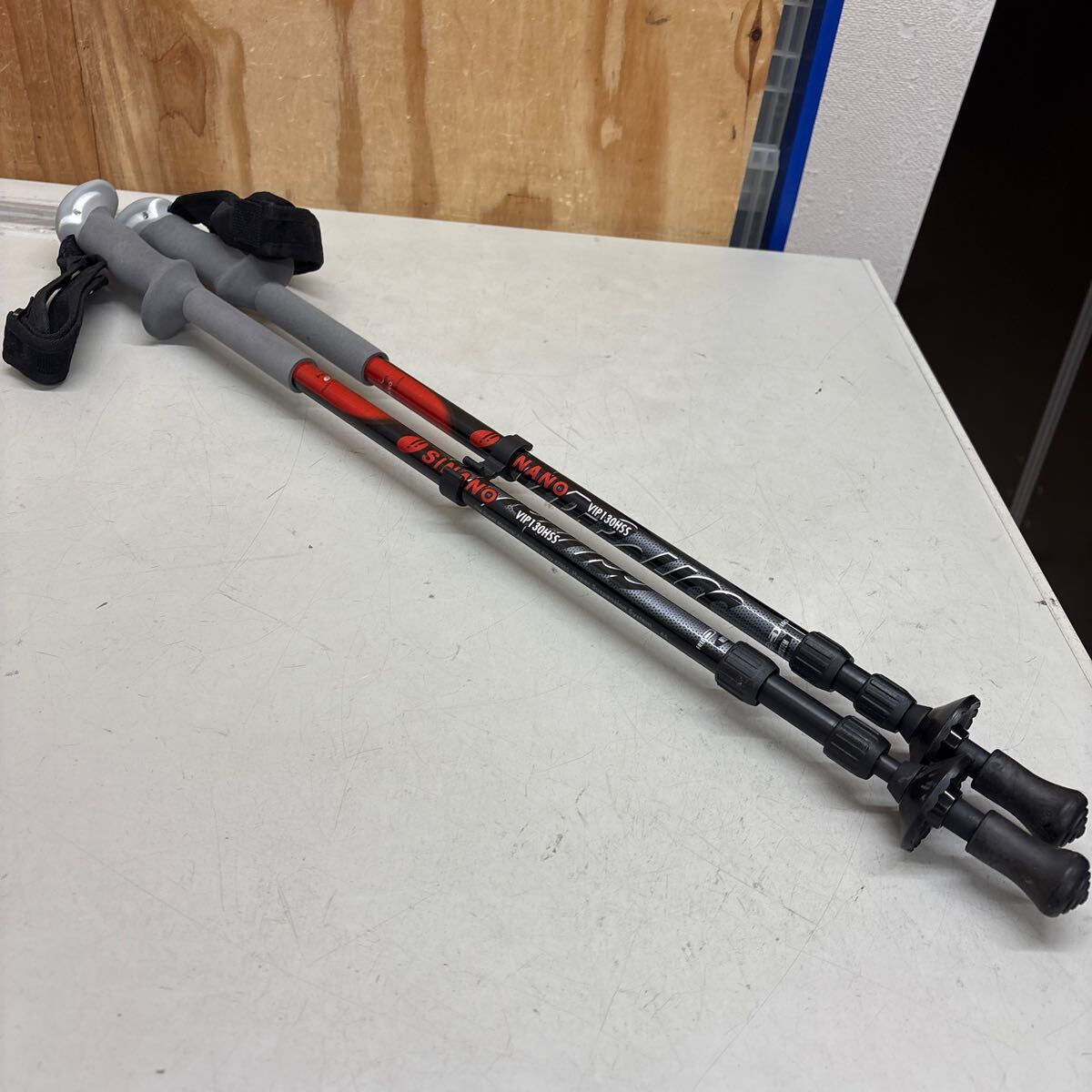 SINANO VP130HSS トレッキングポール 現状品