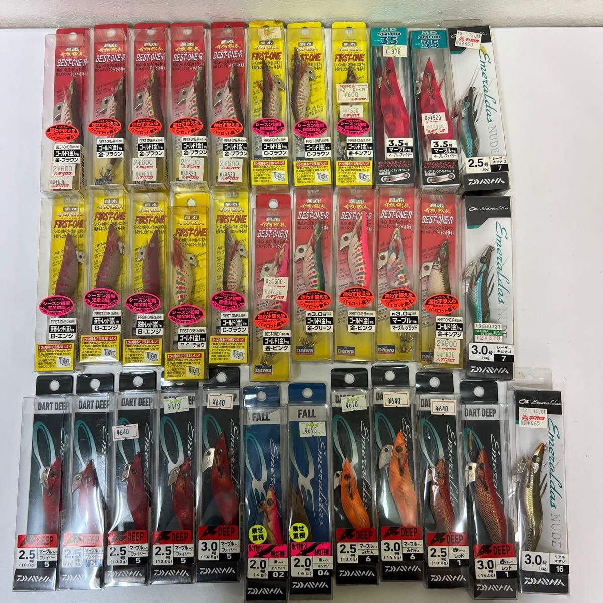 DAIWA エギ まとめて 2.5号 他 ルアー 釣具 釣り
