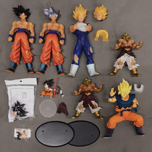 ドラゴンボール 孫悟空 身勝手の極意 フィギュア 他 スーパーサイヤ人 ベジータ 等