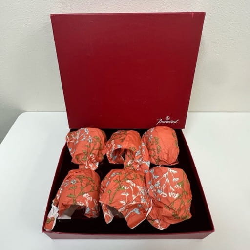 Baccara バカラ マッセナ ロックグラス 6個セット 高さ約9cm
