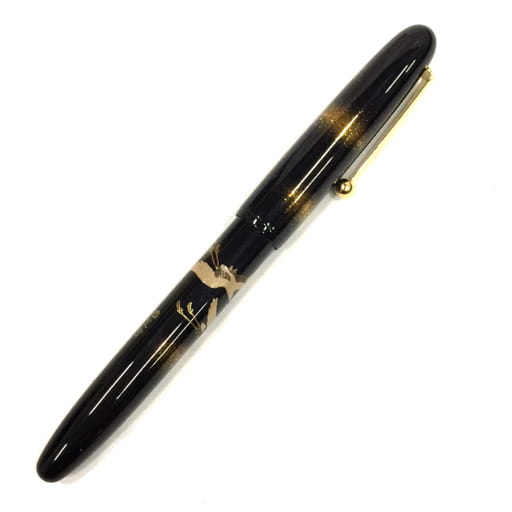 パイロット 国光会 美佐 蒔絵 万年筆 ペン先 18K-750 カートリッジ・プッシュ式コンバーター両用 ボトルインク付