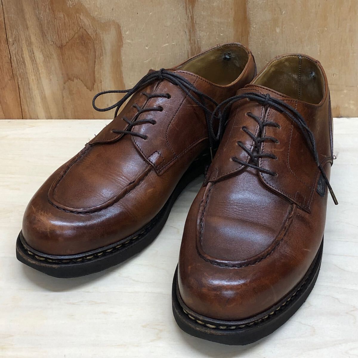 Paraboot シャンボート 8Fサイズ 24563 12 パラブーツ 茶系 ブラウン ファッション