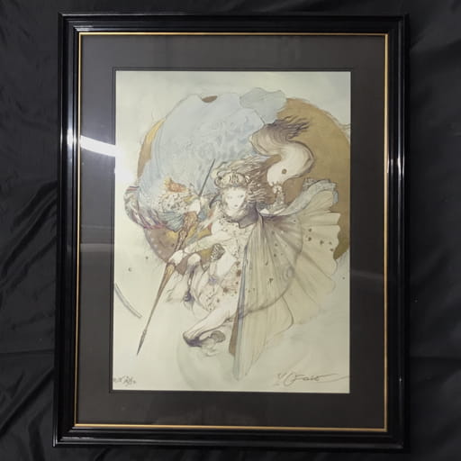 アールビバン 天野喜孝 騎神来たりぬ C_C EA.38_50 シバクローム 版画